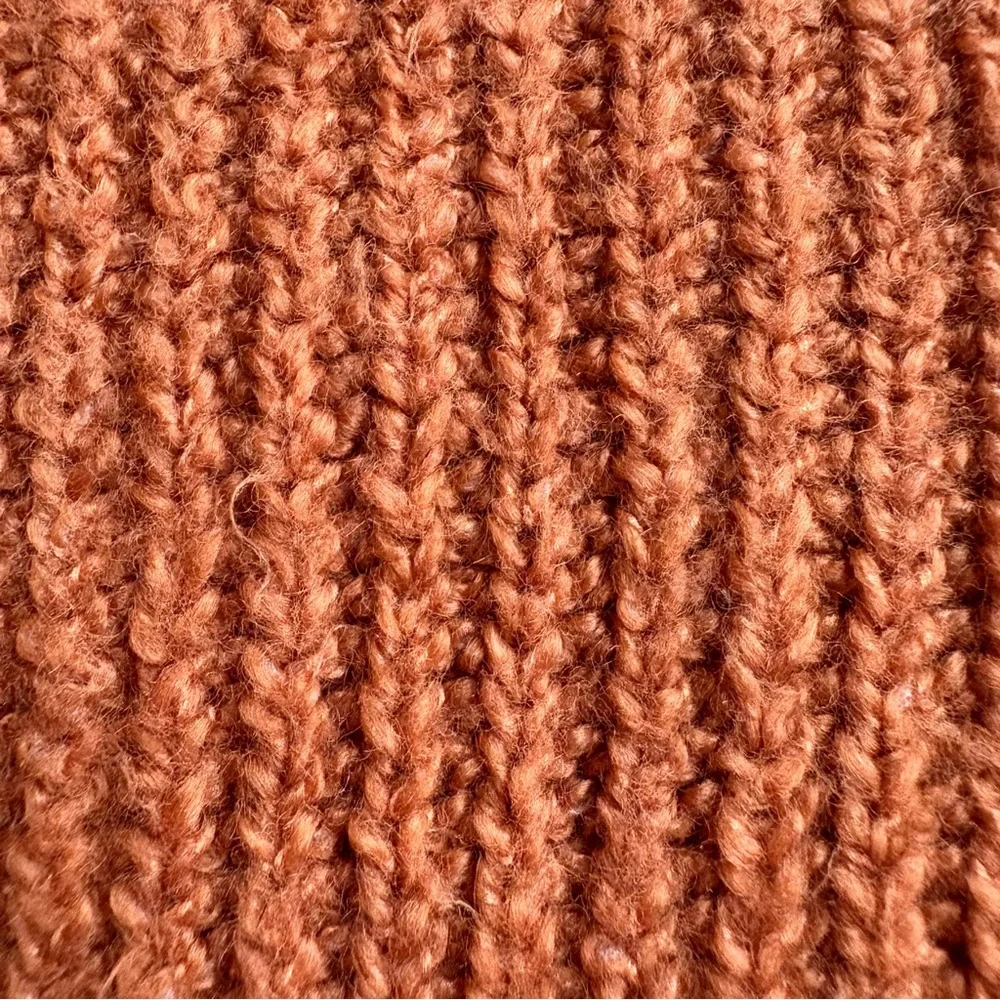 Aerie Warm Cinnamon Knit Sweater - Picture 6 of 7